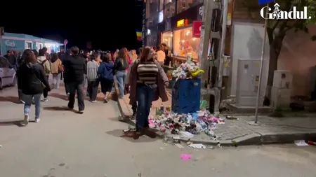 Cum arată Vama Veche după petrecerile de 1 Mai. Stațiunea s-a umplut de GUNOI