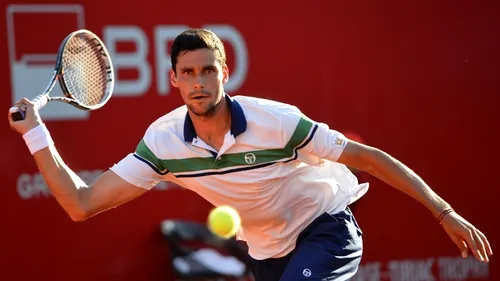 Victor Hănescu a coborât șapte locuri în clasamentul ATP