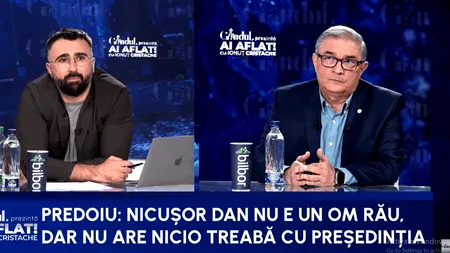 Fostul șef SIE Silviu Predoiu: Nu avem președinte/Aprobă măsuri fără să înțeleagă de ce/A fost găsit ca instrument util