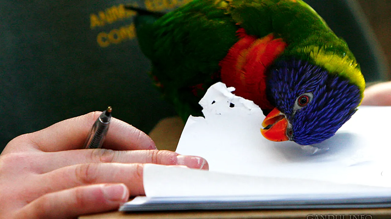 Un papagal, dispărut de patru ani, s-a întors acasă vorbind spaniolă