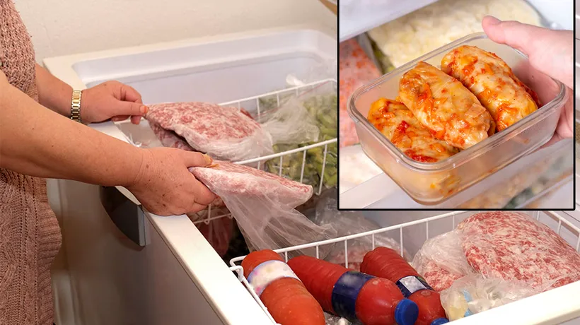 Cât țin SARMALELE la congelator sau frigider fără să se strice. Cele crude rezistă mai puțin