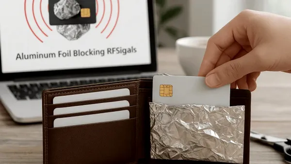 De ce tot mai mulți experți recomandă să învelești cardul bancar în folie de aluminiu. Metoda simplă care te poate proteja