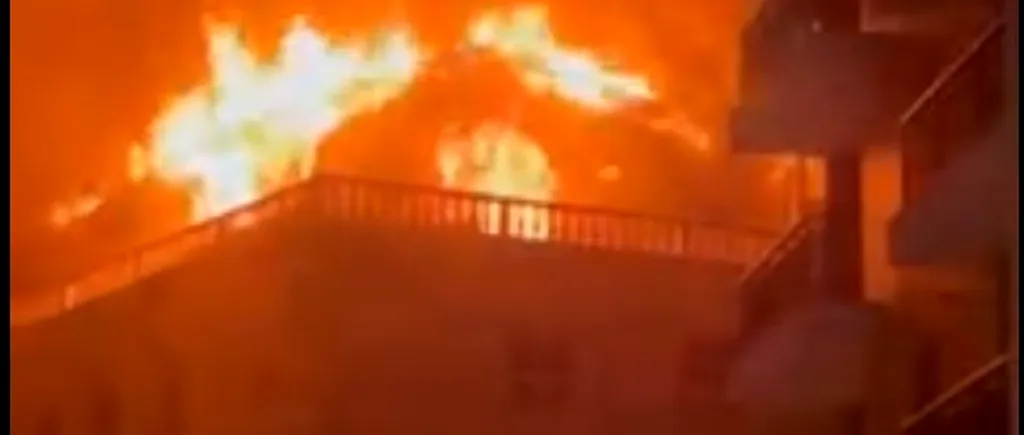 Penthouse de 80 mp pe „Nordului”, făcut scrum! / Incendiul din „Blocul vedetelor” a fost stins | FOTO&VIDEO