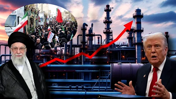 Prețurile la petrol au crescut din cauza situației turbulente din Iran și a amenințărilor lui Trump cu războiul. Risc mai mare decât în Venezuela