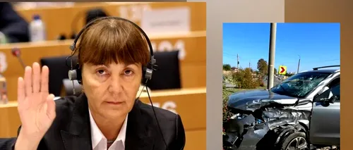 Fostul ministru al Justiției, Monica Macovei, audiată de procurorii din Constanța în legătură cu accidentul în care a fost implicată