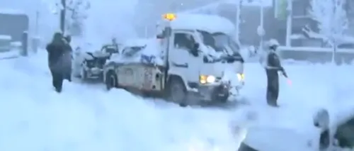 Cel puțin 11 morți și sute de locuitori izolați în Japonia, din cauza furtunilor de zăpadă