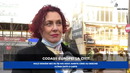 GÂNDUL VOX POPULI. Care este ultima carte pe care au citit-o românii și cât timp alocă ei lecturii (VIDEO)