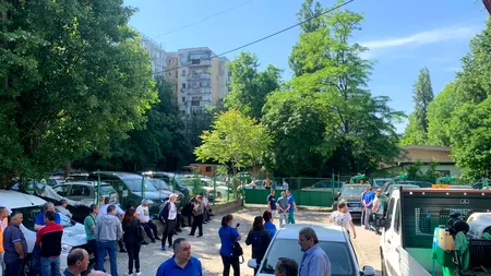 Angajații companiei care ar trebui să facă dezinsecția în București protestează: „Avem de toate, și oameni și utilaje, banii lipsesc”