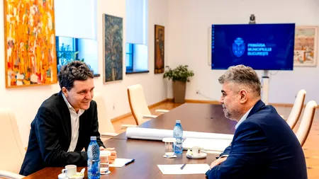 Întâlnire între Marcel Ciolacu și Nicușor Dan, la Primăria Capitalei: Planuri pentru TRAFICUL din București și stoparea construcțiilor ilegale