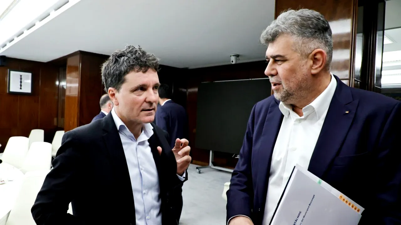 Discuții Marcel Ciolacu - Nicușor Dan privind problema traficului. „Vreau să stabilim un DIALOG permanent între Guvern-Primăria Capitalei”