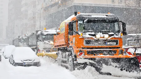 Avertisment la București: Zăpada ar putea atinge și 50 de centimetri
