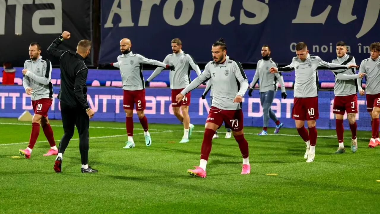 CFR Cluj, pas GREȘIT pe teren propriu! FCSB se poate distanța după derby-ul cu Dinamo