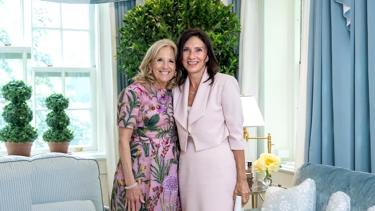 Prima Doamnă a Statelor Unite, mesaj pe Facebook pentru Carmen Iohannis: A fost minunat să te avem la Casa Albă