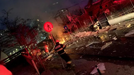 O femeie a murit carbonizată în urma unei explozii la o pensiune din Cluj-Napoca. Alte două au ajuns la spital cu arsuri