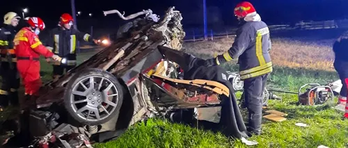 Trei tineri morți într-un accident cumplit în județul Suceava. Au plecat de la o petrecere ca să testeze un Maserati | VIDEO