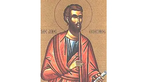Calendar Creștin Ortodox. Sărbătoare 15 februarie 2020. Sfântul Apostol Onisim