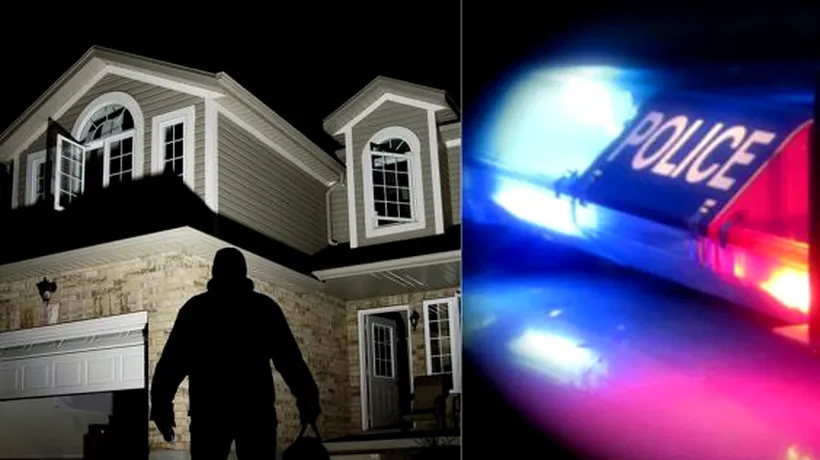 Un hoț a spart o casă, însă când a văzut ce era acolo a chemat el singur poliția