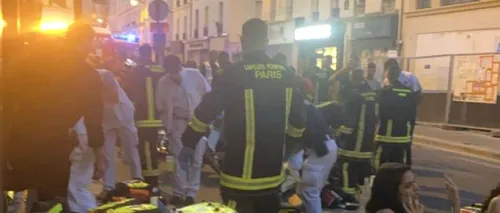 Atac armat în plină stradă, la Paris. O persoană a murit și mai multe au fost rănite