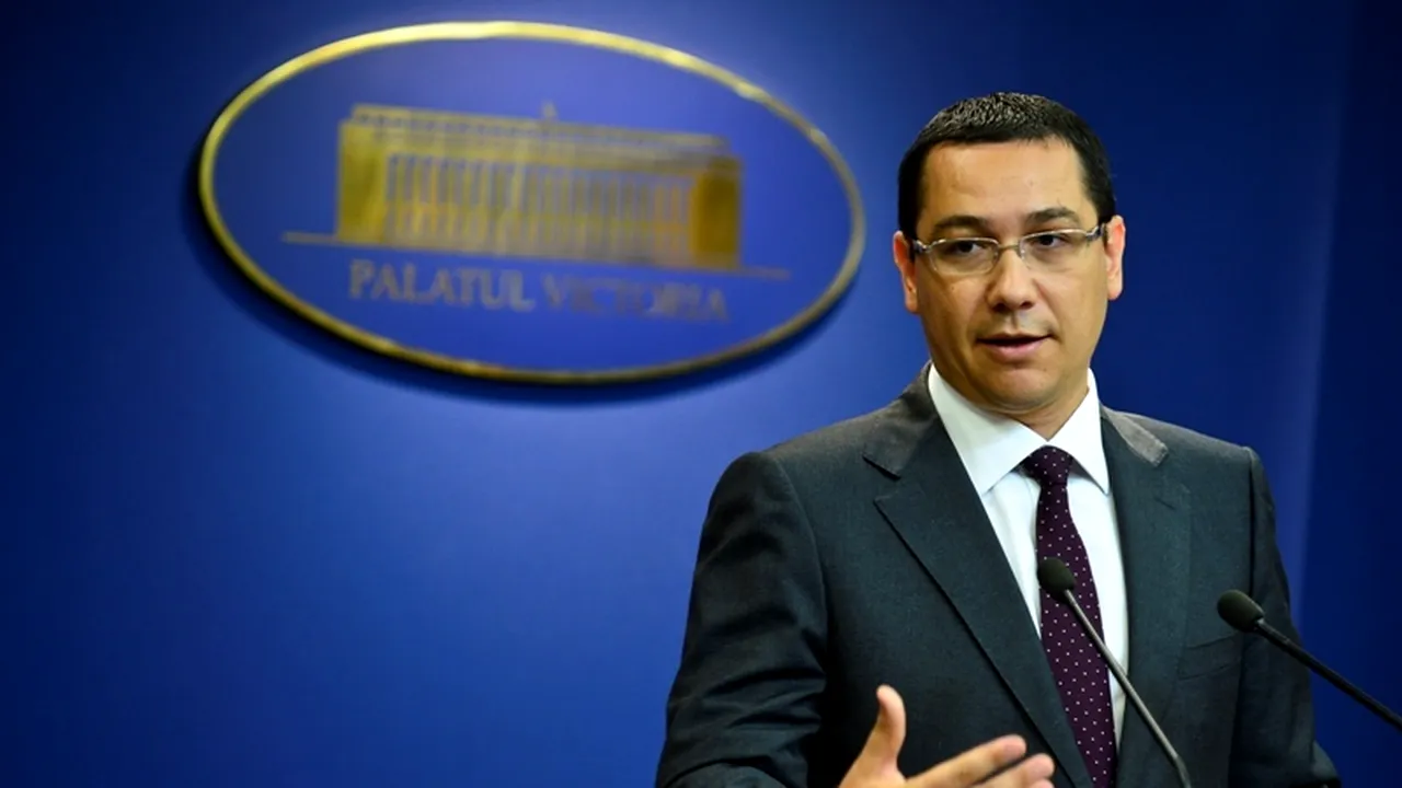 Victor Ponta, supărat pe 