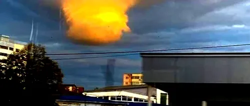 Un nor Cumulus a băgat frica în cetățenii din Iași. Oamenii au crezut că „pâlnia de pe cer“ anunță o tornadă