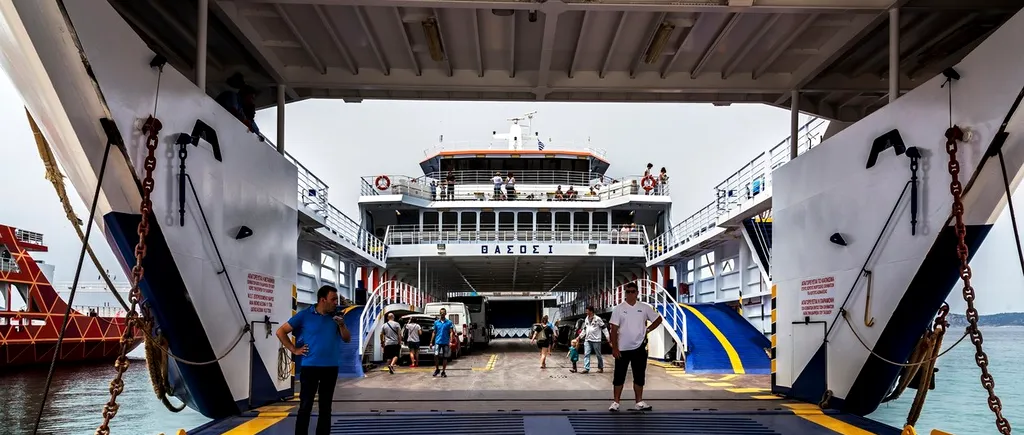 Cât costă o călătorie cu feribotul spre Thasos, în 2023. TARIFE pentru pasageri și autoturisme