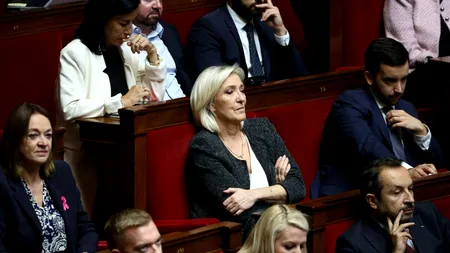 Marine Le Pen critică proiectul bugetar provizoriu al FRANȚEI. „Vom cenzura toate GUVERNELE prezentate de Emmanuel Macron”