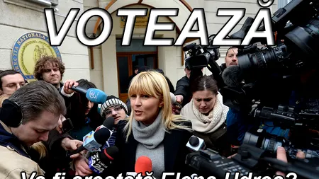 SONDAJ. Va fi arestată Elena Udrea?
