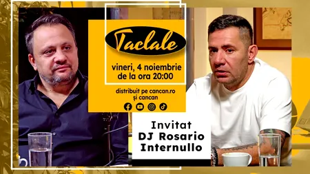DJ Rosario Internullo este invitat la „TACLALE”!