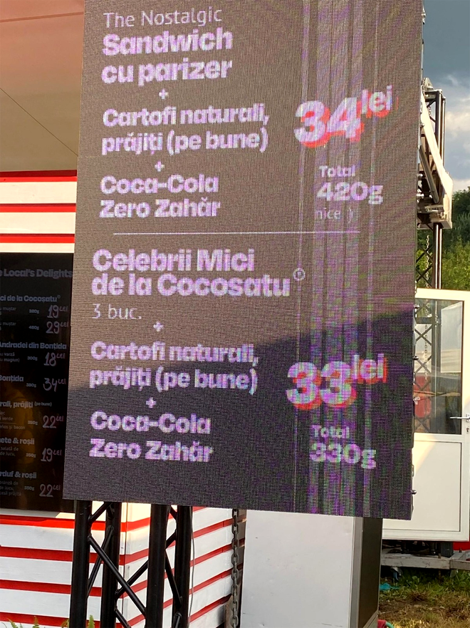 Nu e o eroare! Câți lei costă 3 mici de la Cocoșatu, la Festivalul Electric Castle 2023 din Cluj