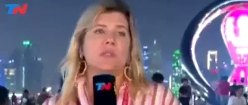 VIDEO | O jurnalistă a fost jefuită chiar în timpul unei transmisiuni live din Qatar
