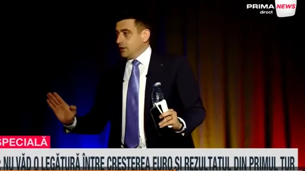 George Simion „Mi-am răspuns la cele 25 de minute. Când va veni domnul Nicușor, completați cu cele 25 de minute ale mele”