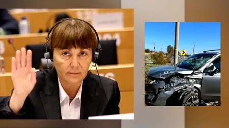 Monica Macovei, audiată de procurori în cazul accidentului pe care l-ar fi provocat în urmă cu trei luni, în urma căruia un motociclist a fost rănit grav
