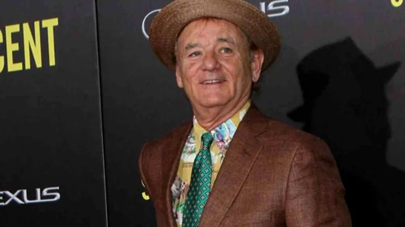 Ce a pățit Bill Murray, care a aruncat de pe o clădire telefoanele unor fani care îl fotografiau