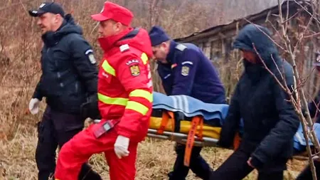 VIDEO | Un dâmbovițean a fost găsit în șoc hipotermic și cu arsuri pe corp într-o livadă. Era dat dispărut de familie