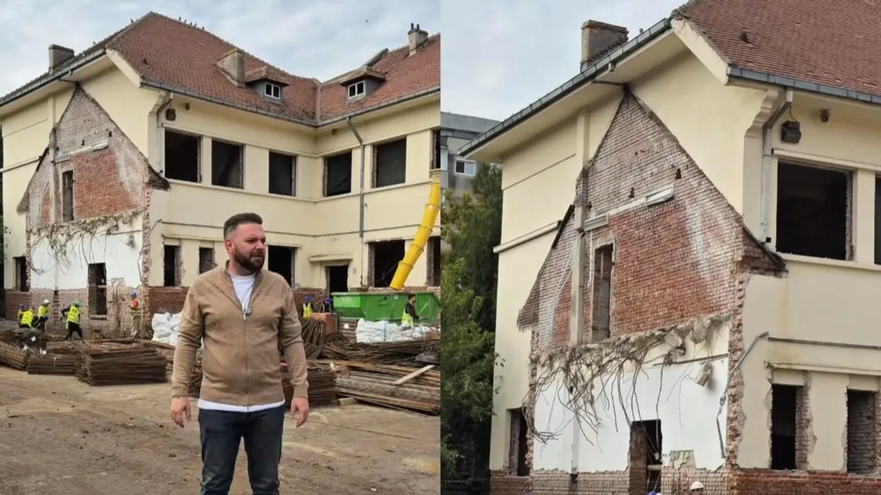 (P) Infrastructură S5. Lucrările la școala „I.G. Duca” avansează în ritm rapid
