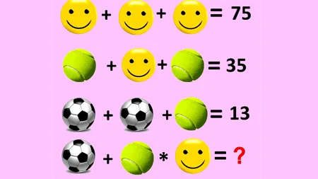 TEST IQ pentru matematicieni | Ești un geniu dacă poți rezolva ecuația din imagine în maximum 12 secunde