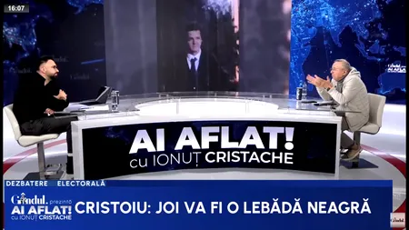 Ion Cristoiu: „Lebăda NEAGRĂ trebuie să se petreacă joi”