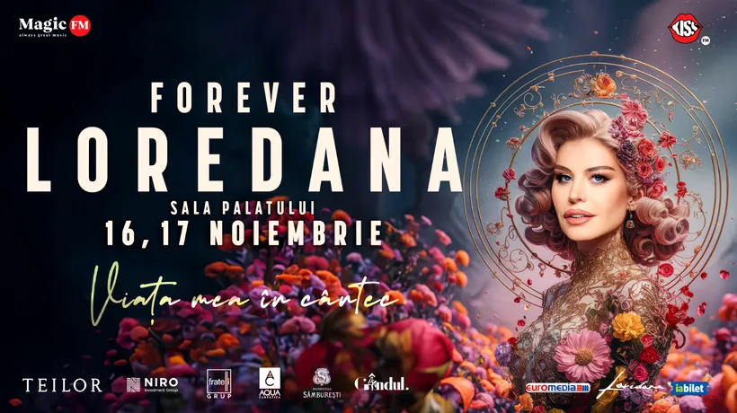 Loredana, concert aniversar. 40 de ani de la debutul în muzică, la concursul „Steaua fară nume”