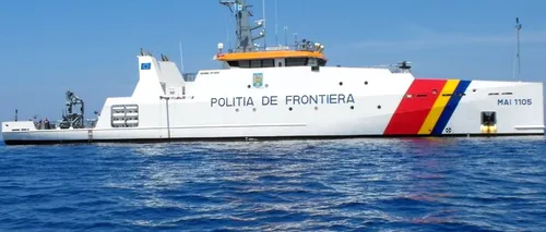 Polițiștii constănțeni au descoperit ceva ciudat pe radar. Ce au găsit la 22 km în largul Mării Negre