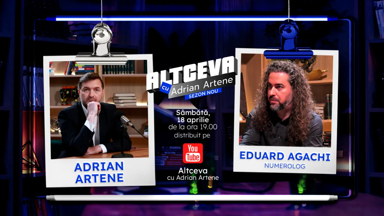 Suntem numere sau avem un destin scris? Numerologul Eduard Agachi dezvăluie manualul secret al cifrei destinului la „Altceva cu Adrian Artene”