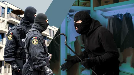 Un DEZVOLTATOR imobiliar din orașul Pantelimon s-a ascuns în dulap de frica polițiștilor. Bărbatul era căutat pentru mai multe spargeri de locuințe