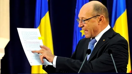 Băsescu îi atacă pe parlamentari la superimunitate: 