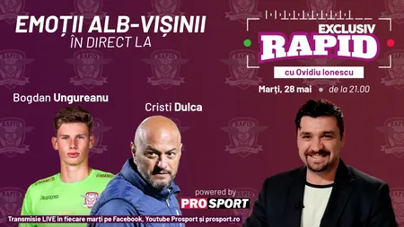 Cristi Dulca și Bogdan Ungureanu, invitați la 