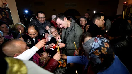 Mazăre, după slujba de Înviere în Henri Coandă: Aici mă simt mai aproape de ce înseamnă Dumnezeu