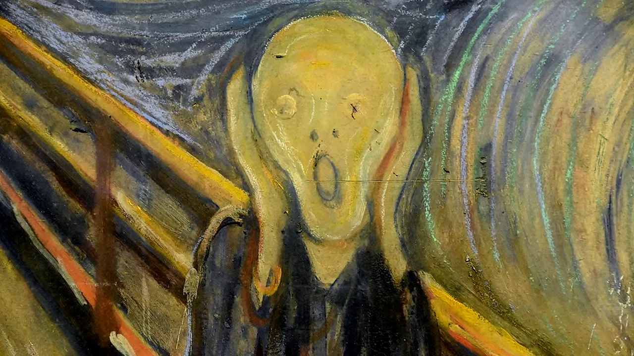 Misterul din spatele unui celebru tablou, descifrat! Ce a scris Edvard Munch pe „The Scream”