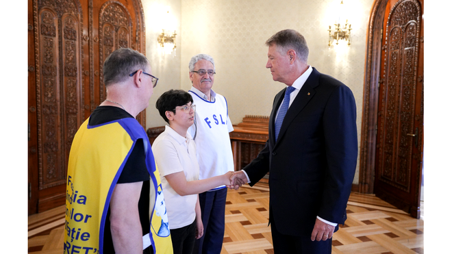 Negocieri la Cotroceni între președintele Klaus Iohannis și reprezentanții profesorilor / Sursa foto: presidency.ro