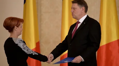 Lia Vasilescu, despre faptul că Iohannis nu e mulțumit de Legea salarizării: Ghinion!