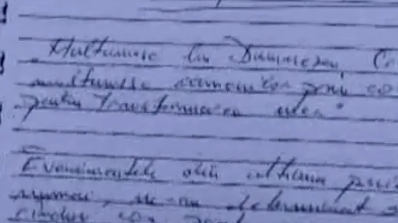 Ce a scris în jurnal criminalul din Brașov imediat după ce și-a omorât soția și cei doi copii
