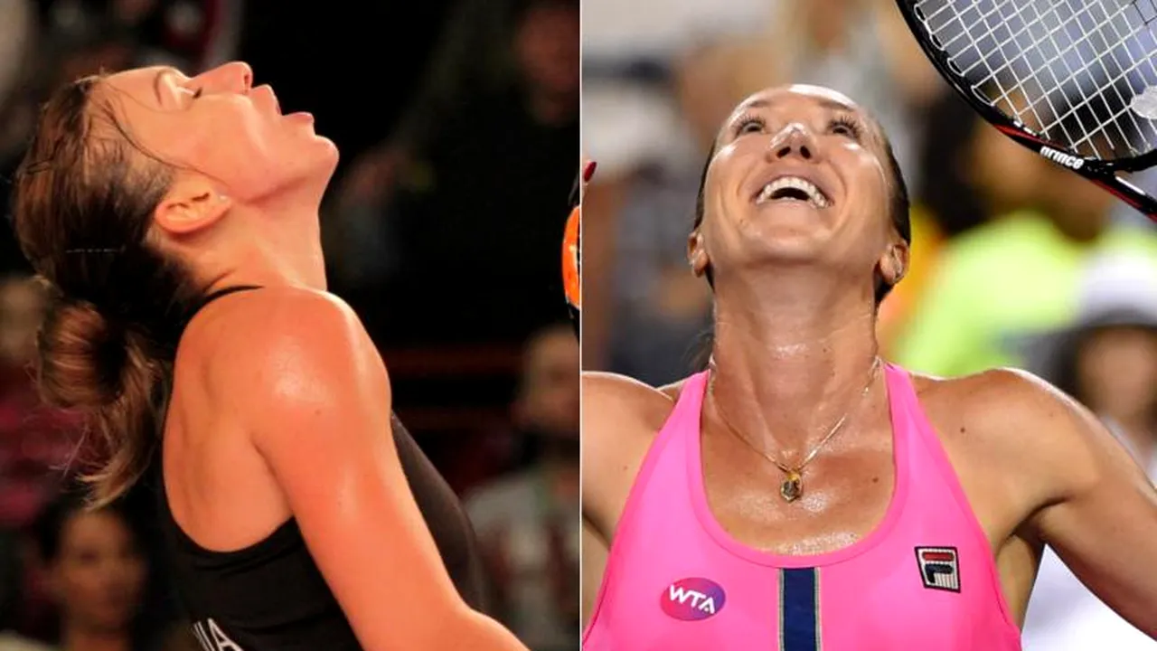 Simona Halep - Jelena Jankovici. Presa britanică declară deja câștigătoarea de la Indian Wells