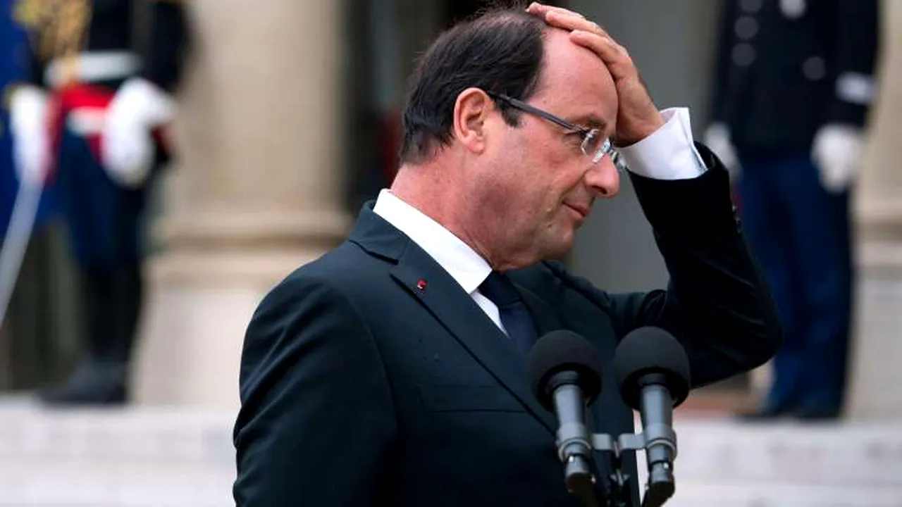 Popularitatea lui Francois Hollande, la cote minime după șase luni de scădere